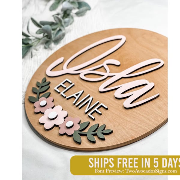 Flower Girl Signs Etsy