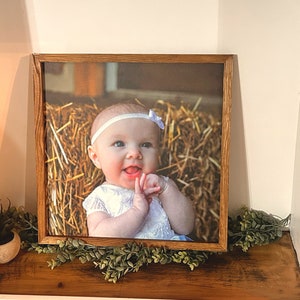 Custom Framed Portrait, framed family photo, custom wall art, Home decor, wall art, living room decor