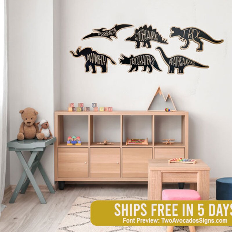 Dinosaur Wall Decor - Etsy
