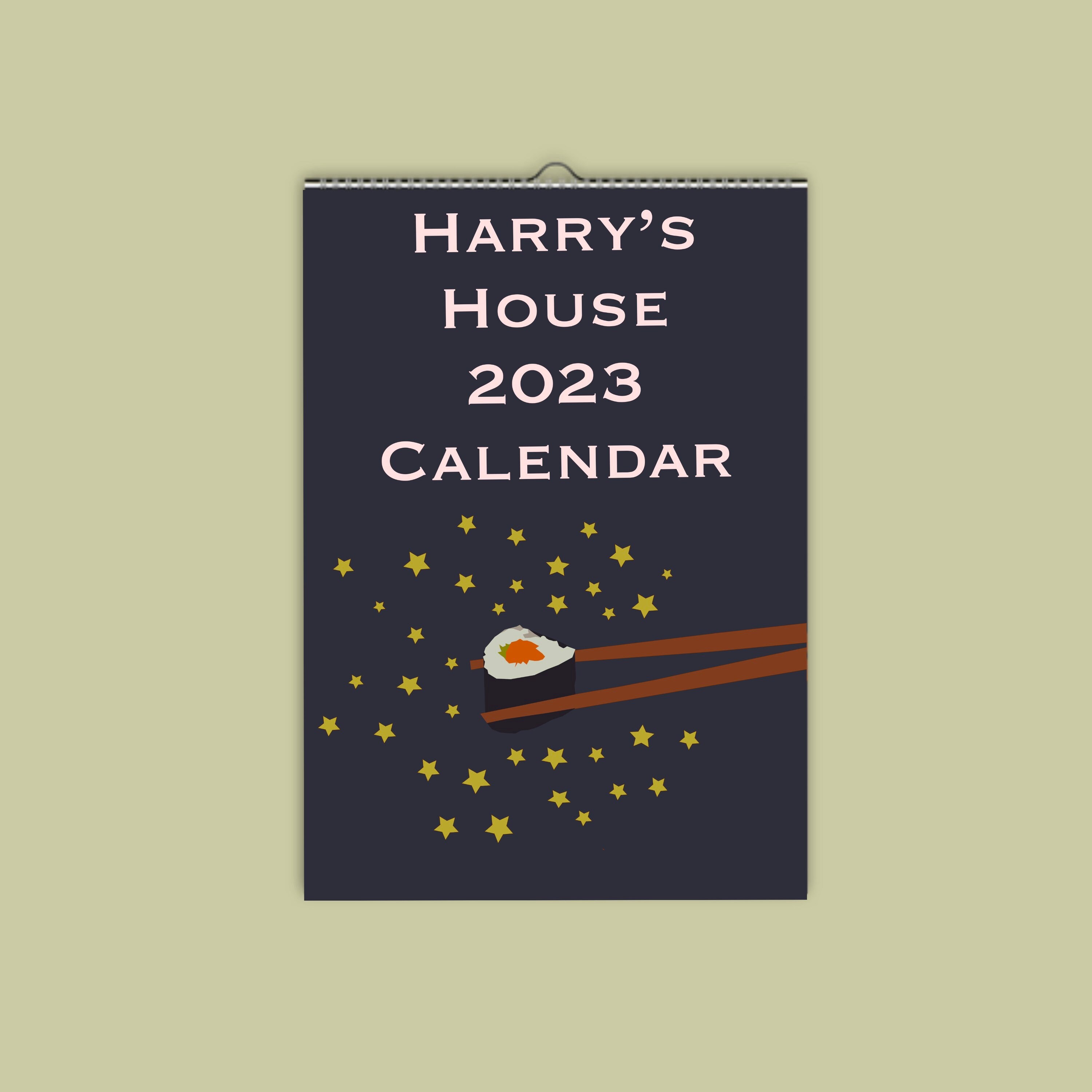 Harry Styles Calendar - Etsy