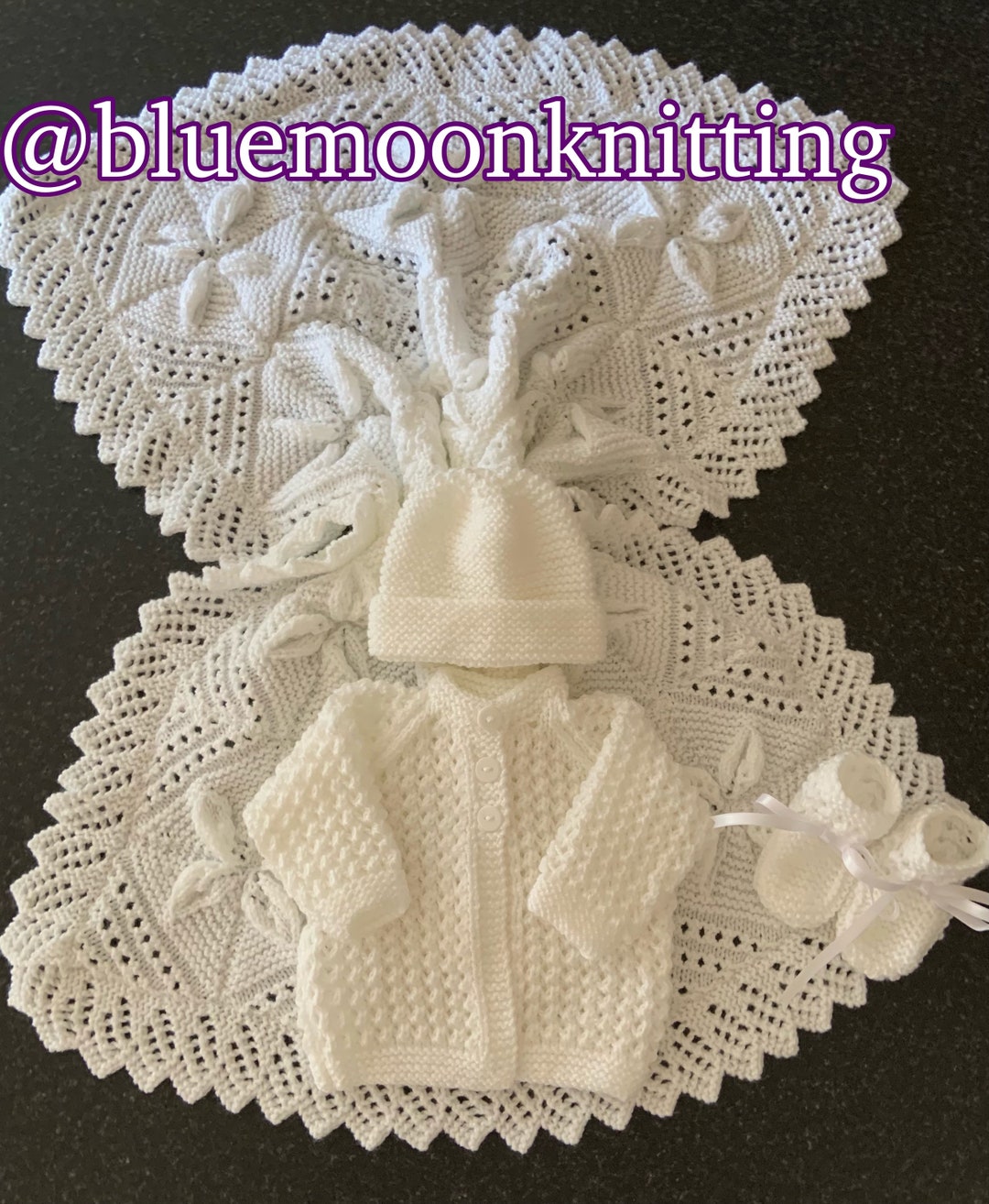 Hand Made Baby Layette Set - Etsy UK
