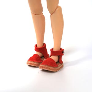 Para ordenar: Zapatos de cuero para muñeca Blythe/Pullip/Licca, diferentes colores a elegir, Accesorios para muñecas, Botas para muñecas, Sandalias Blythe