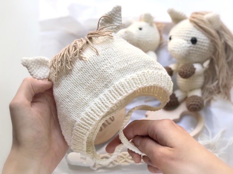 Stuffed HORSE Toy Baby Gift Set Rocking Horse Baby Toy Etsy