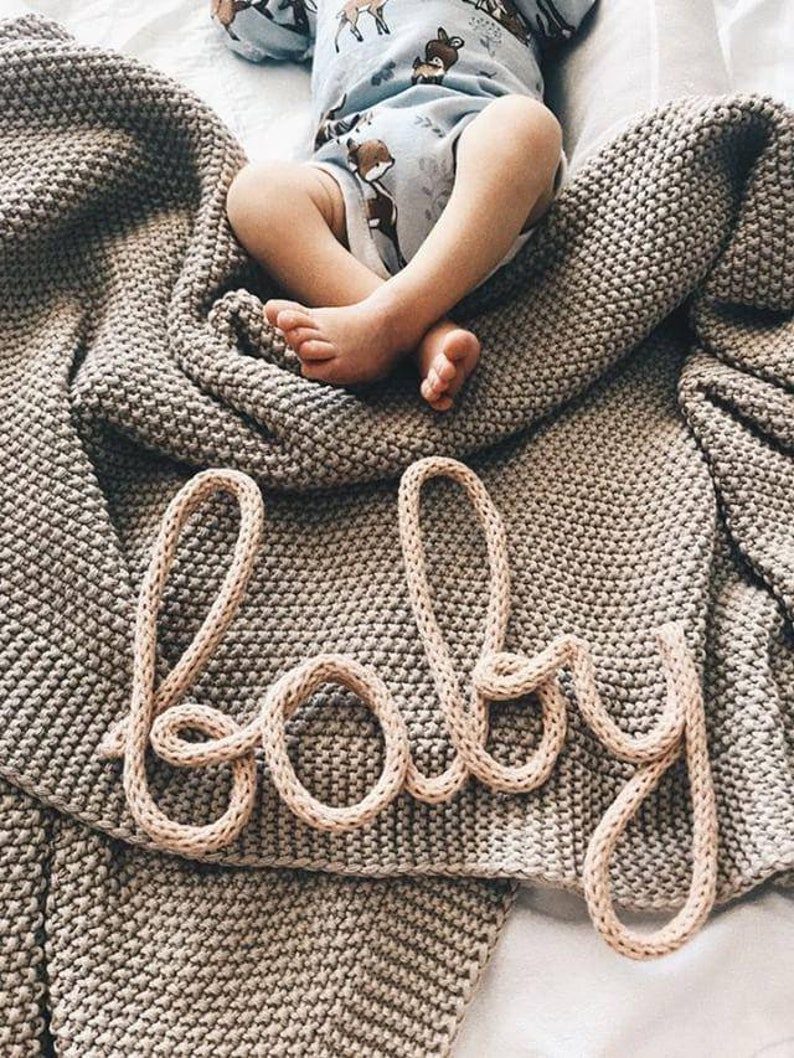 PERSONALIZED BABY Name Sign for Nursery Wire Baby Boy Name Etsy