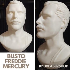 Bust Freddie MERCURY el regalo perfecto Fans de QUEEN, busquen la música de Queen