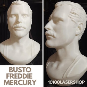 Freddie MERCURY bust the perfect gift for QUEEN fans, bust queen music