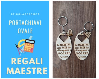 LXSAZP Regalo Maestra Fin Año Llavero Maestra Ideas Regalo
