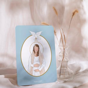 Carte Postale - Annonciation Vierge Marie