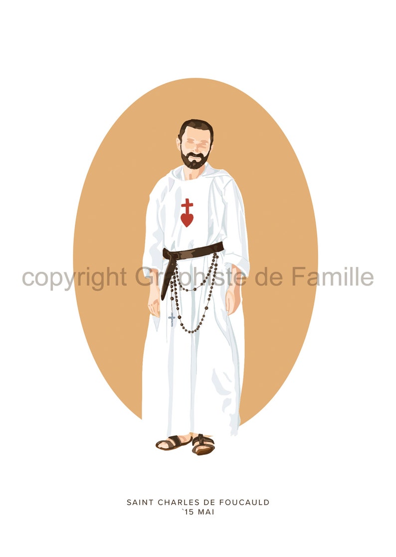 Saint Charles De Foucauld - Etsy