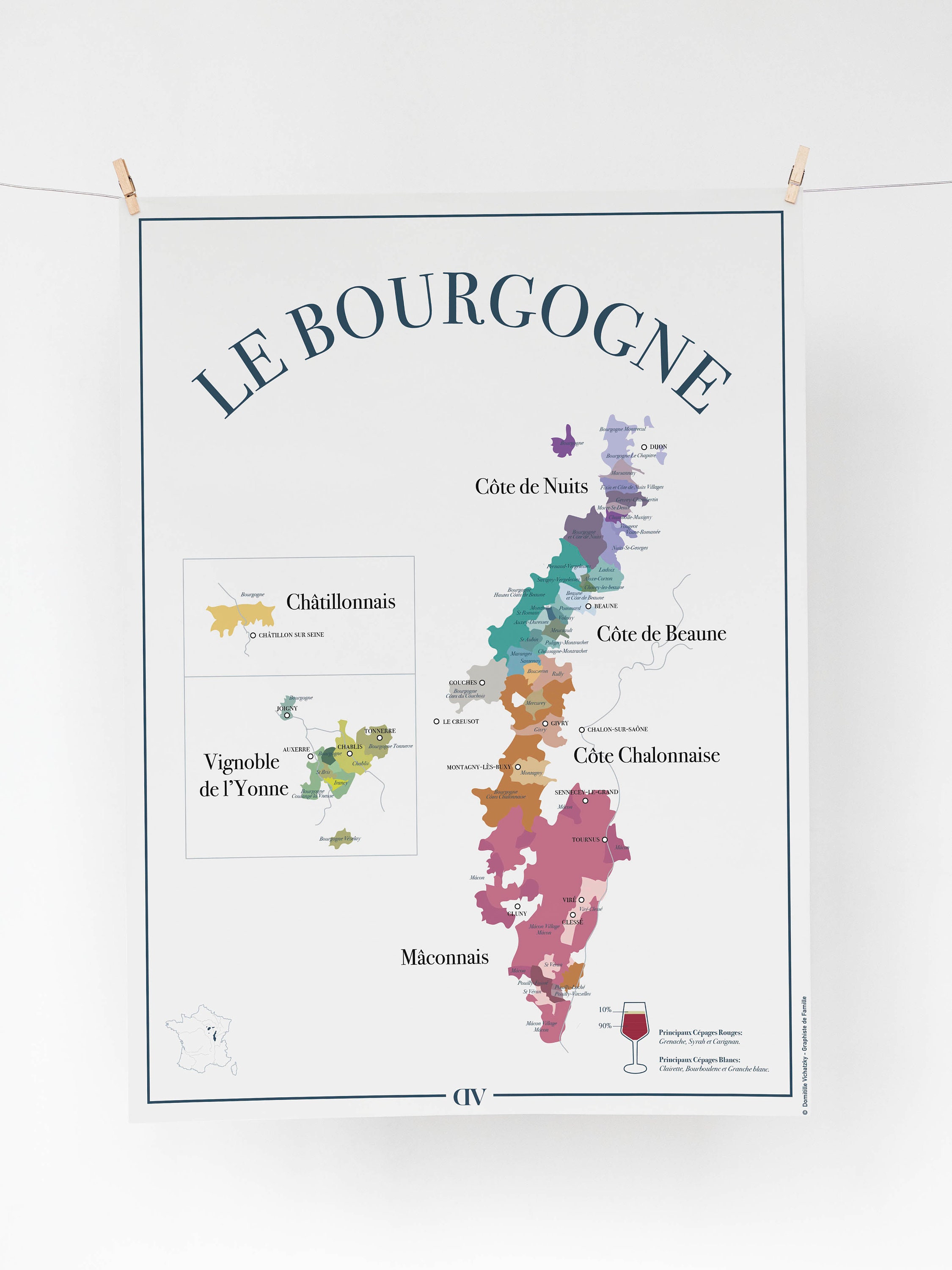 Affiche Le Bourgogne