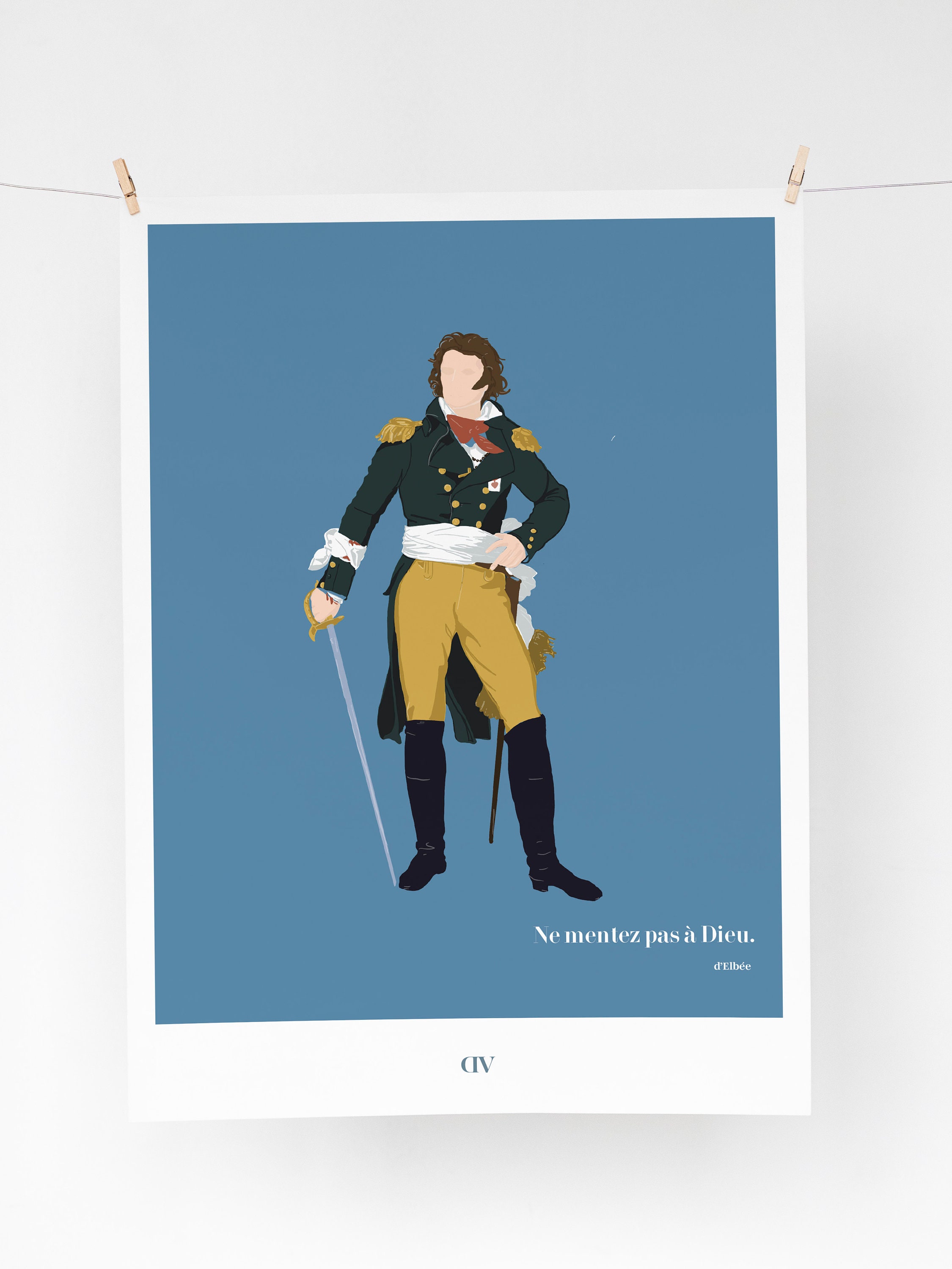 Affiche Généraux Vendéens - d'elbée