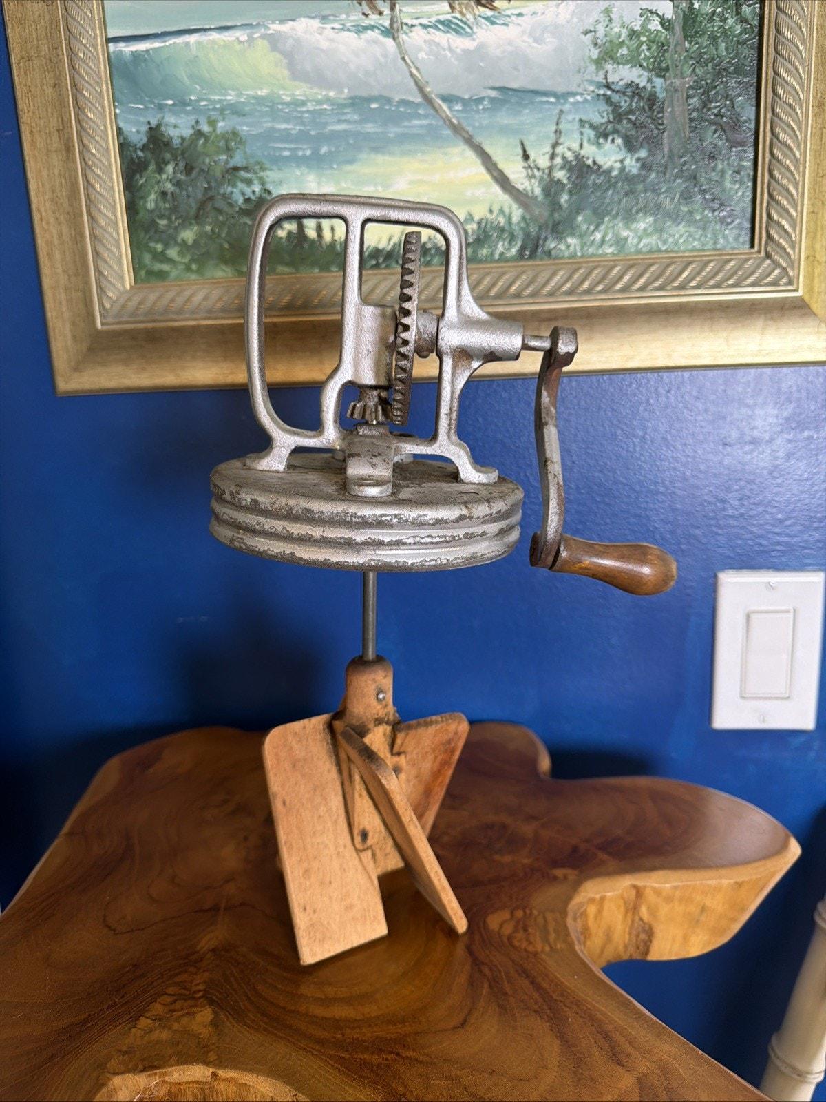 Antique Metal Butter Churn - Etsy