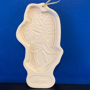 Vintage 1994 Longaberger Hope Angel Series Cookie/Baking Mold