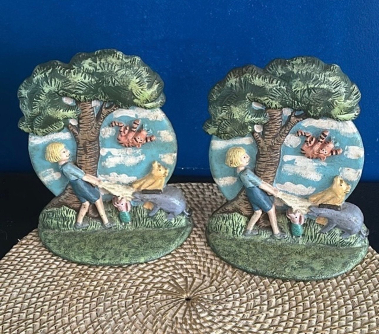 Winnie Pooh Bookends - Etsy