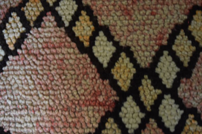 Vintage gift Moroccan poufs Square Berber Ottoman footstool home decor pouffe Handmade Azilal pouf Furniture poufs Floor pillow