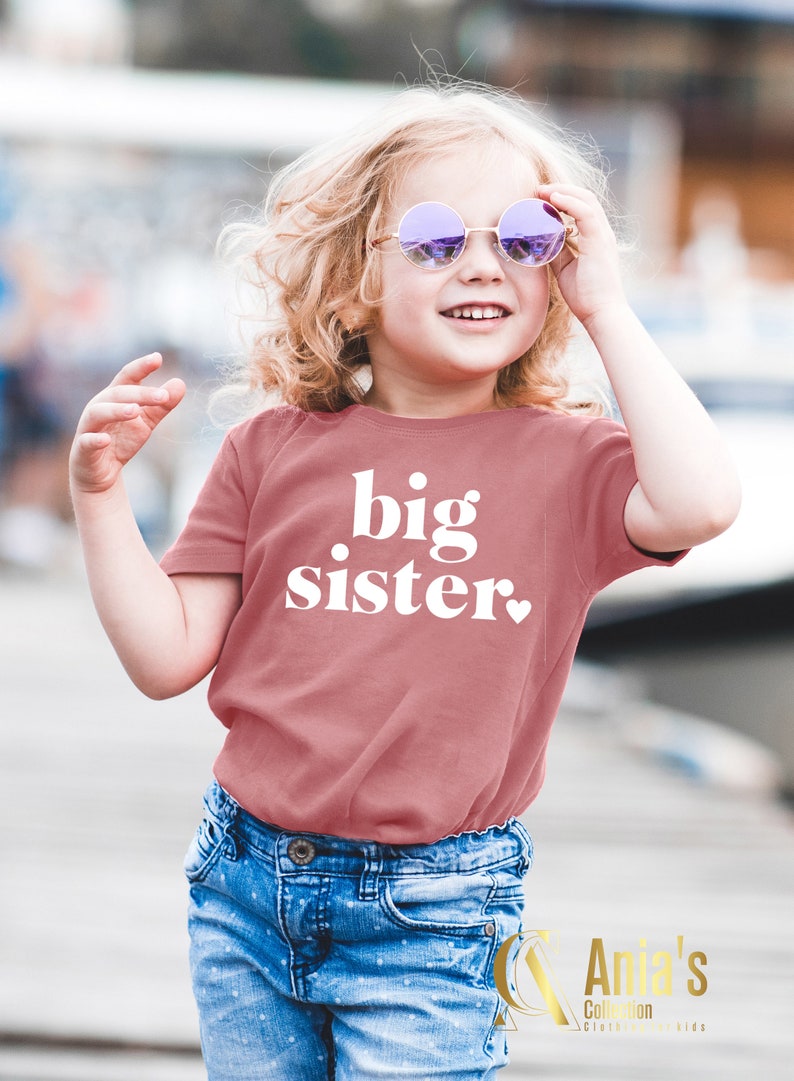 big sister shirt, big sister t-shirt, big sis, big sister tee shirt, big sister tshirt, baby announcement 