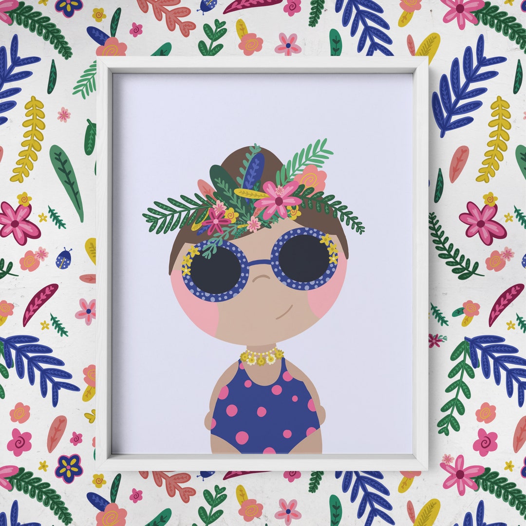Doll Printable Wall Art Nursery Wall Art Doll Wall Art Etsy