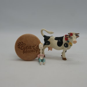Hantel Miniature Hey Diddle Diddle Models, vintage pewter handcrafted in Scotland