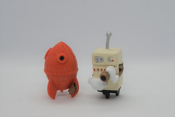 ウォレスとグルミット　Wallace&Gromit フィギュア ウォレスとグルミット ヴィンテージ ミニモデル、フィギュア