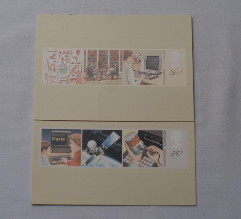 British Post Office 1982 Vintage PHQ Postcards