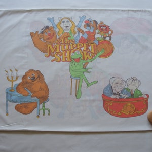Muppets Pillow Case, 1970s vintage