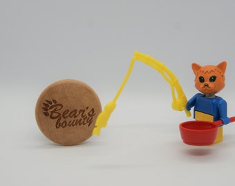 Cornelius Cat Fisherman 1982 Fabuland Lego - Etsy