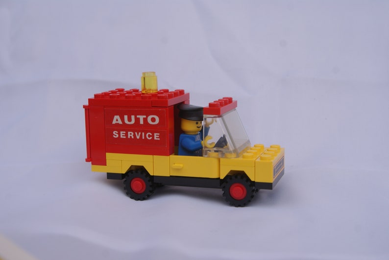 Vintage Lego Auto Service Truck 1979 Etsy