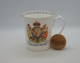 Queen Elizabeth, the Queen Mother's 90th Birthday, Aynsley Commemorative Mug