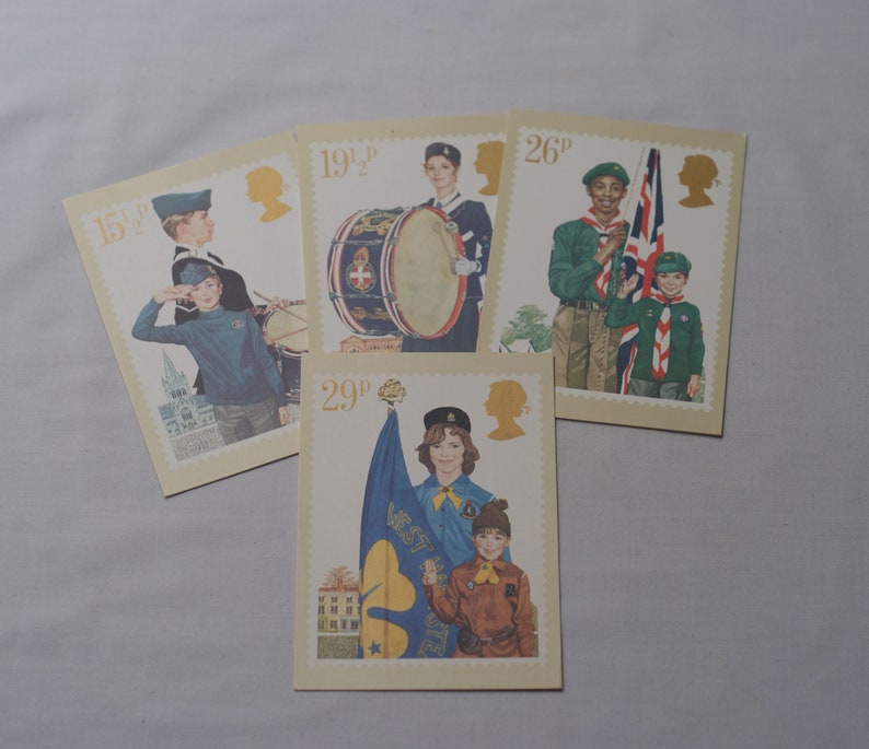 British Post Office 1982 Vintage PHQ Postcards
