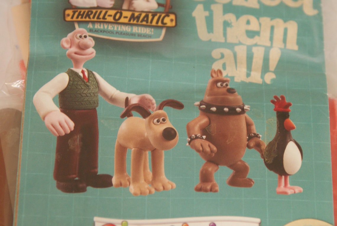 Wallace & Gromit Vintage Plasticine Model Kit 3 Individual Etsy Australia