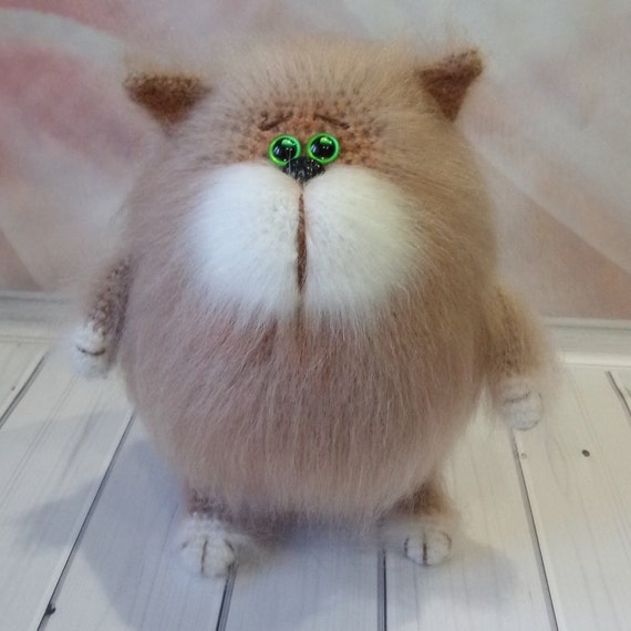 fluffy cat toy