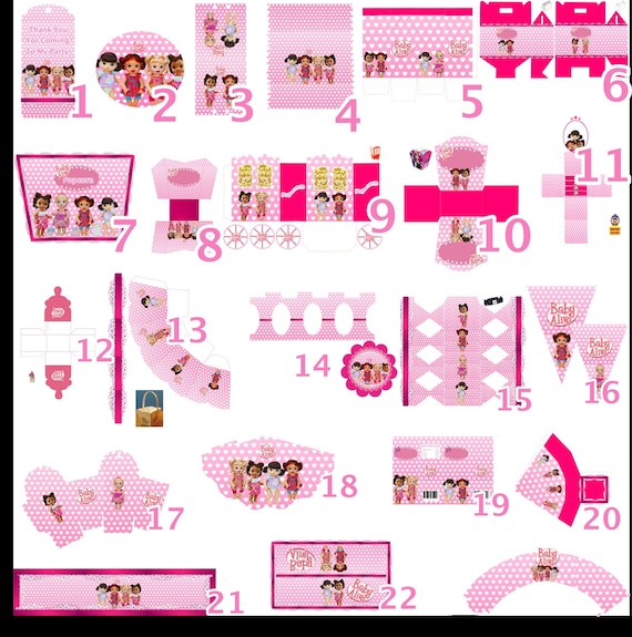 Digital Party Kit Baby Alive | Etsy