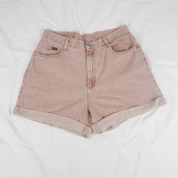 Vintage High Waist Jean Shorts Plus Size Etsy