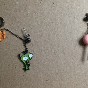 Invader Zim Gir Earrings