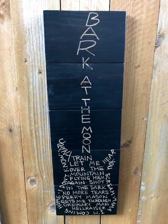 Ozzy Osbournes greatest hits Ozzy Osbourne songs Ozzy | Etsy