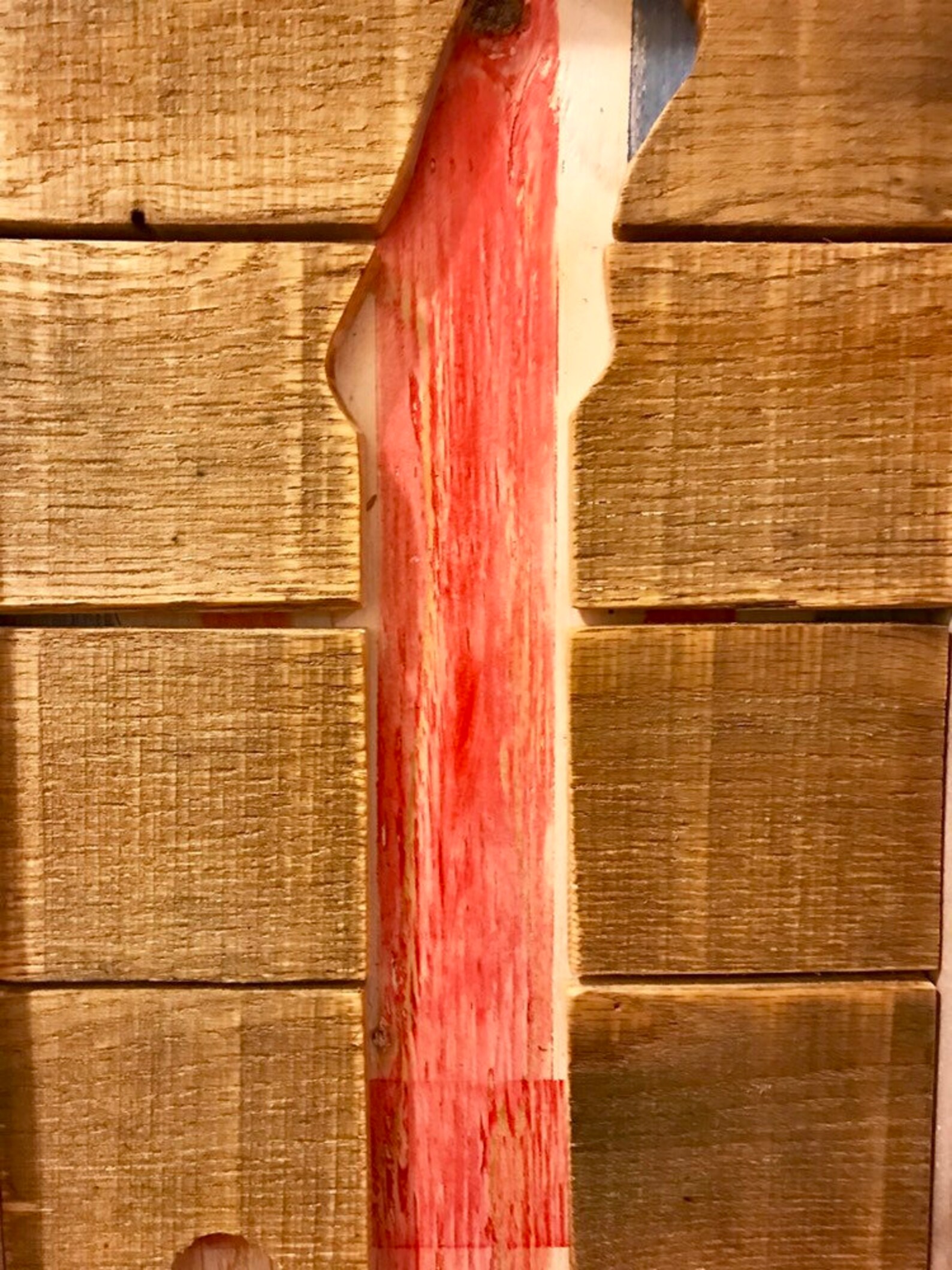 Union Jack Guitar Wall Hanging Union Jack Flag Art Guitar Etsy