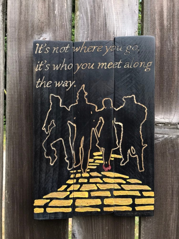 Wizard of Oz wall decor Wizard of Oz art Wizard of Oz wall | Etsy