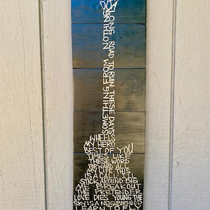 Foo Fighters fan art, rock music wall art