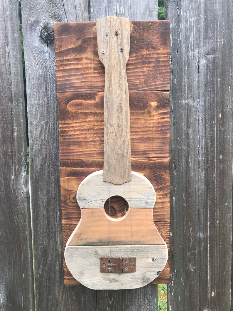 Ukulele decor rustic ukulele rustic music decor rustic Etsy