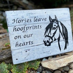Signe Inspirant De Citation De Proprietaire De Cheval Avec Le Etsy Canada