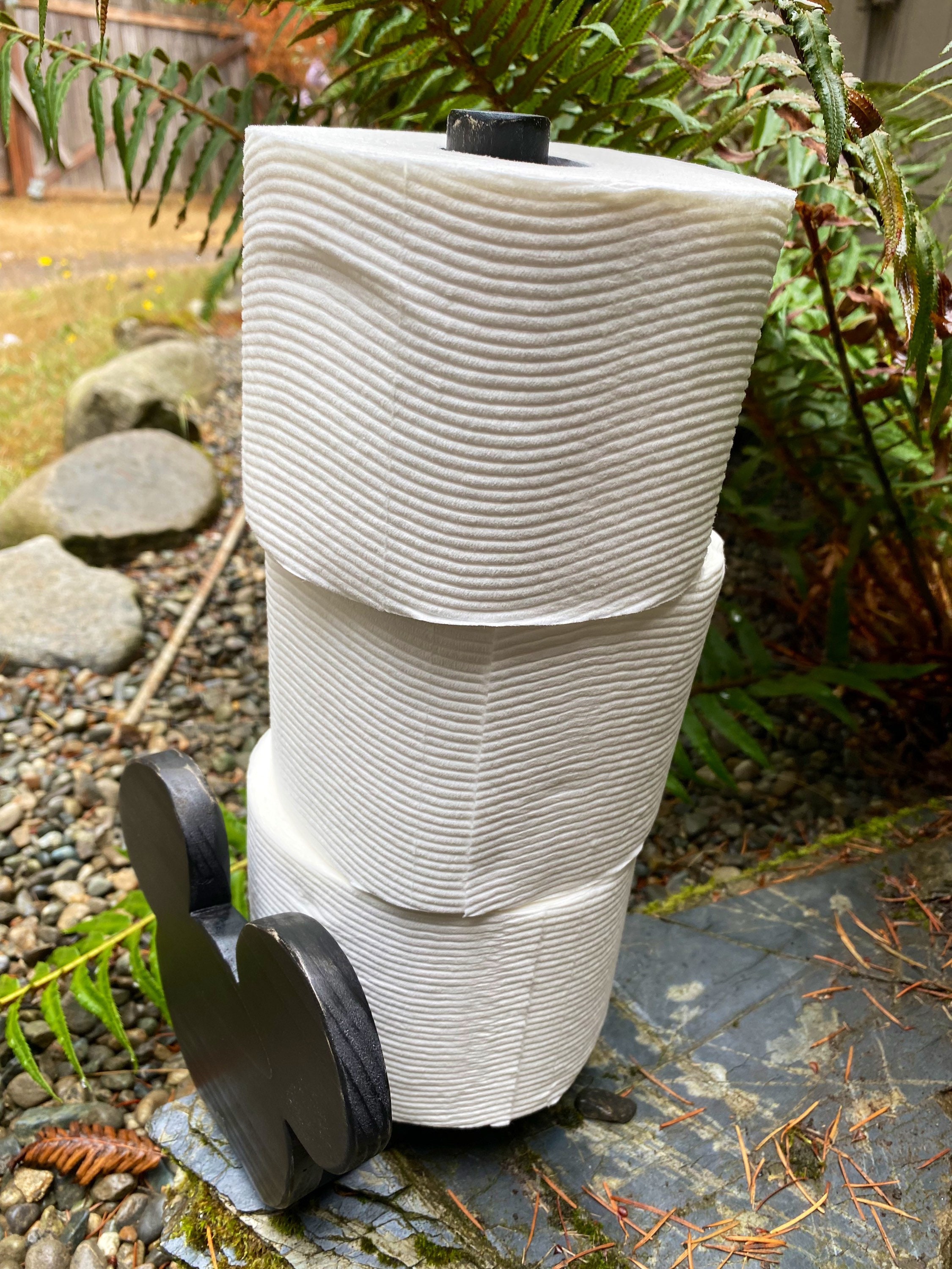 Mickey Mouse Holz Toilettenpapier Aufbewahrung | Etsy