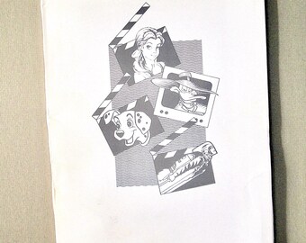 Disney Consumer Products, Darkwing Duck, 101 Dalmatians, Rocketeer, Beauty and the Beast Info Packet