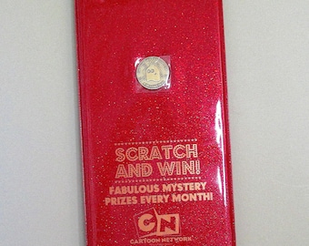 Cartoon Network 2006 "Scratch and Win" Calendar with Bloo Coin