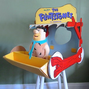 Flintstones Store Display and Fred Flintstone Doll-Very Rare!