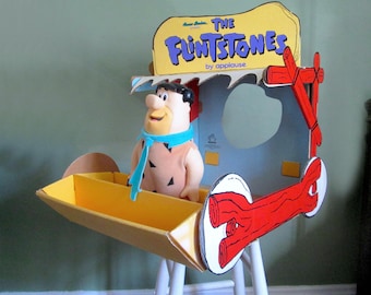 The Flintstones Store Display und Fred Feuerstein Puppe-Sehr selten!