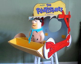 Flintstones Store Display and Fred Flintstone Doll-Very Rare!