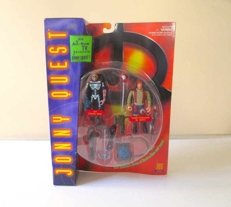 the real adventures of jonny quest action figures
