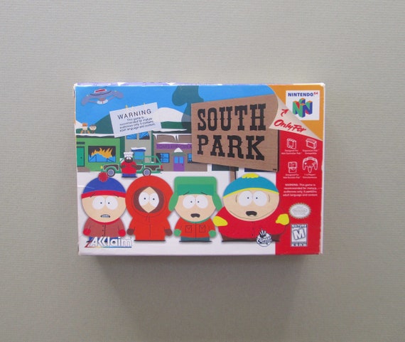 Nintendo 64 South Park Game in Original Box with Instruction