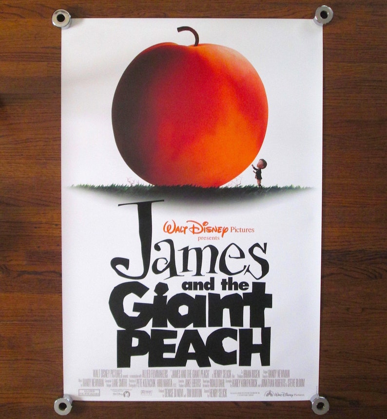 Disney/'s James and the Giant Peach Movie Poster Rolled