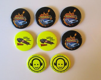 Back to The Future II Pinback Buttons